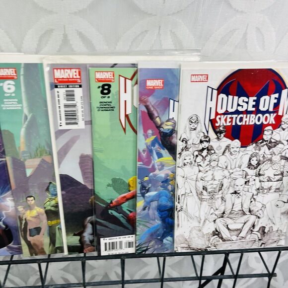HOUSE OF M 1-8 and Crossovers lot 2005 Marvel X-Men Avengers Hulk Wolverine - Picture 3 of 16